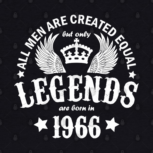 Legends are Born in 1966 by Dreamteebox